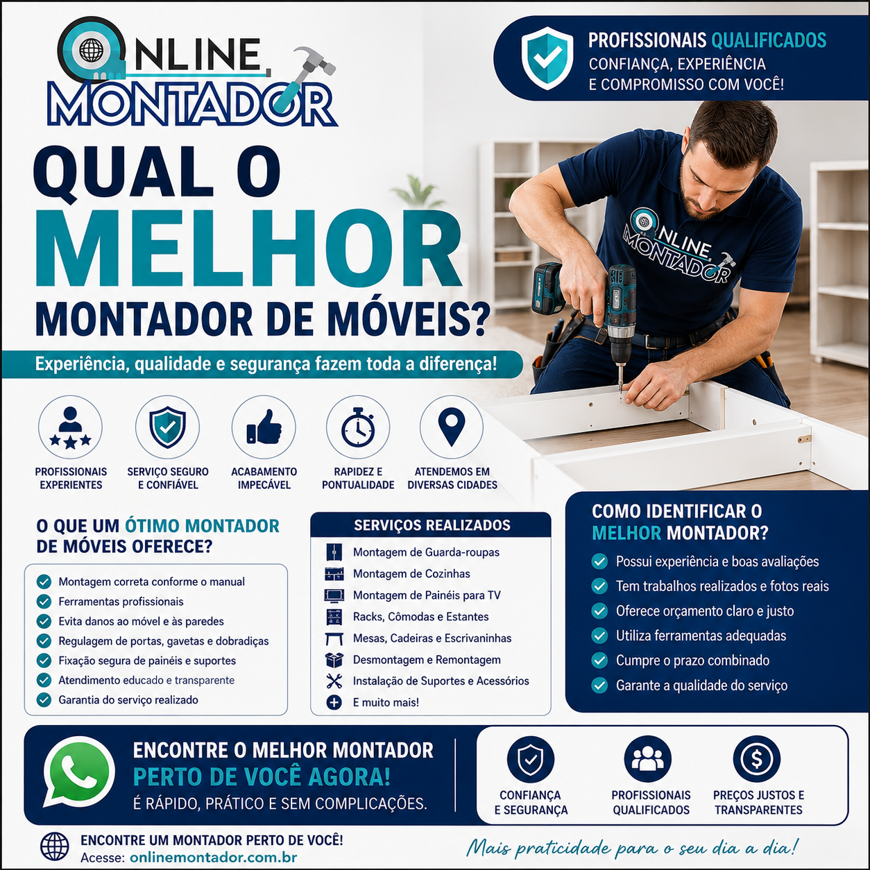 Qual o Melhor Montador de Móveis ?